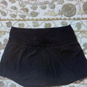 Lululemon Black Athletic Skort